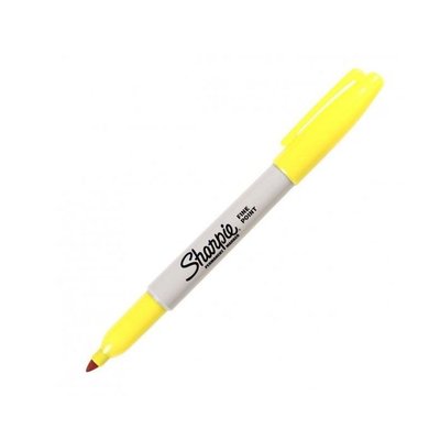 Sharpie Fine Permanent markör-Koyu sarı-1836460