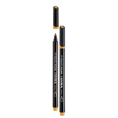 Lyra Hi Quality Art Pen Çizim ve Boyama Kalemi Turuncu Sarı