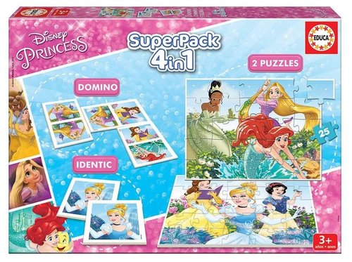Educa Superpack Disney Princesses Puzzle