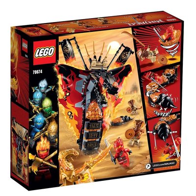 Lego Ninjago Ateş Diş 70674