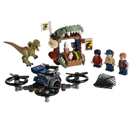 Lego Jurassic World Dilophosaurus Kaçıyor 75934