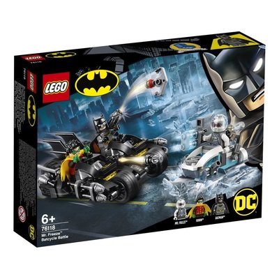 Lego DC Batman: Mr. Freeze Batcycle Savaşı 76118