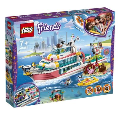 Lego Friends Kurtarma Görevi Teknesi 41381
