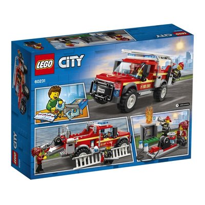 Lego City İtfaiye Şefi Müdahale Kamyonu 60231