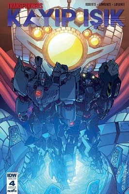 Transformers Kayıp Işık Bölüm 4 Kapak B