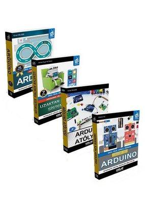 Arduino Atölye Seti-4 Kitap Takım