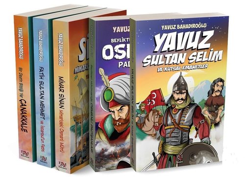 Yavuz Bahadıroğlu Genç Tarih Seti-5 Kitap Takım