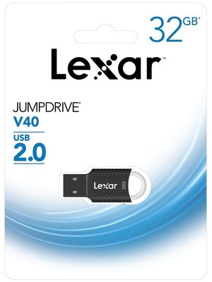 Lexar 32Gb Jumpdrive V40 Usb 2.0 Flash Drive