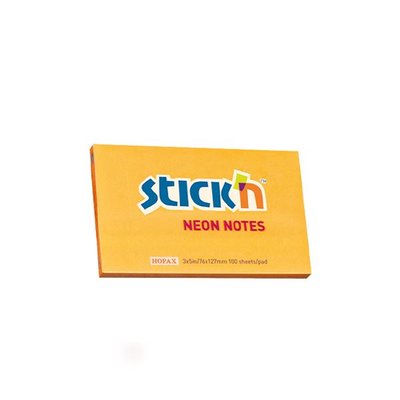 Gıpta Stıckn Not Kağ. Neon Turuncu 76x127Mm 100Y