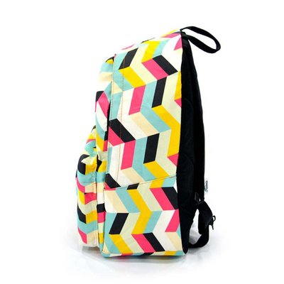 Fudela Outdoor Backpack Renkli Geometri FE 57
