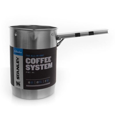 Stanley-Adventure All-In-One Backcountry Coffee System .5L / 17oz Stainless Steel