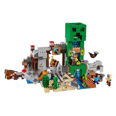 Lego Minecraft Creeper Madeni 21155