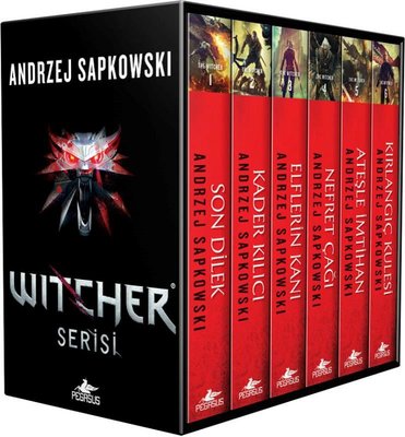 The Witcher Serisi 6 Kitap Takım-Kutulu Özel Set