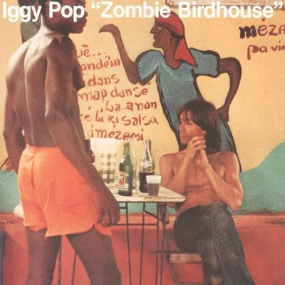 Iggy Pop Zombie Birdhouse Plak