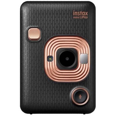 Fujifilm Instax LiPlay Hybrid Stone Siyah Fotoğraf Makinesi