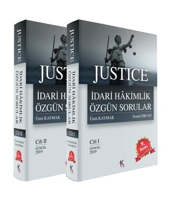 Justice İdari Hakimlik Özgün Sorular Seti-2 Cilt Takım