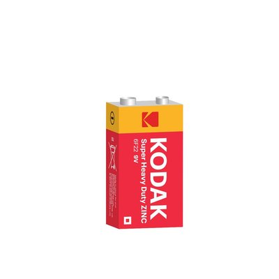 Kodak 1 Adet Çinko Karbon Shrink 9 Volt Pil - 30412286