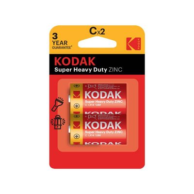 Kodak 2 Adet Çinko Karbon Blister Orta Pil - 30951051