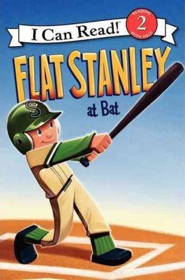 Flat Stanley at Bat (I Can Read Books: Level 2)