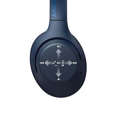 Sony WHXB900N Wireless Noise Canceling Mavi Kulak Üstü Kulaklık