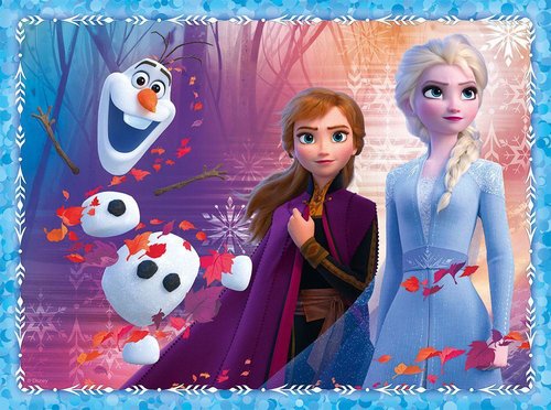 Trefl Frozen 2 2'li Arada Mysterious Çocuk Puzzle