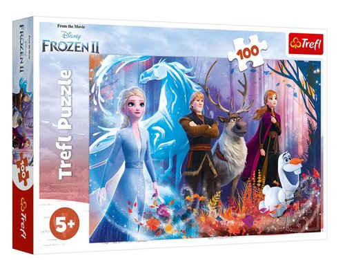 Trefl Frozen 2 Magic 100 Parça Çocuk Puzzle