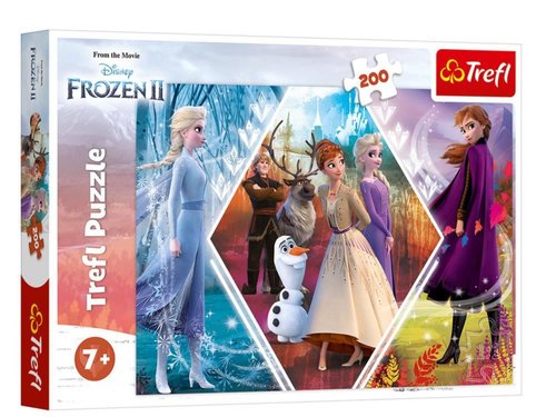 Trefl Frozen2 Çocuk Puzzle 200 Parça Sisters
