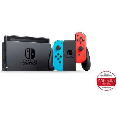 Nintendo Switch Mavi Kırmızı Oyun Konsolu