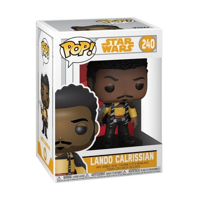 Funko Pop Star Wars Solo Lando Calrissian Film Figürü