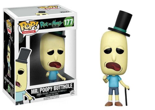Funko Figür POP Rick&Morty Mr. Poopy Butthole