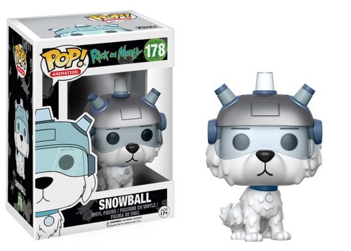 Funko Pop Rick & Morty Snowball Figür