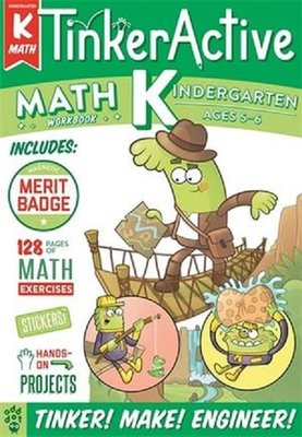 TinkerActive Workbooks: Kindergarten Math