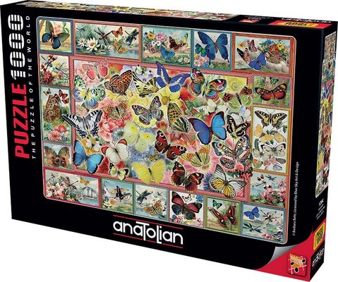 Anatolian 1094 Kelebekler 1000 Parça Puzzle