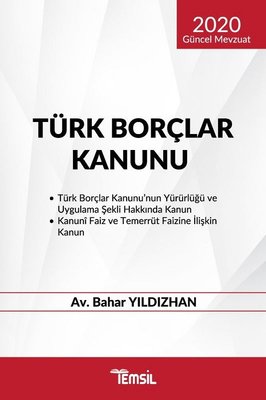2020 Güncel Mevzuat Türk Borçlar Kanunu