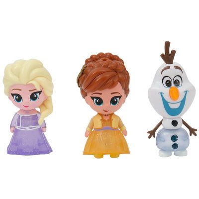 Disney Frozen 2 Işıklı 3'lü 7 cm Mini Figür