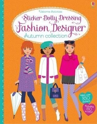 Sticker Dolly Dressing Fashion Designer Autumn Collection