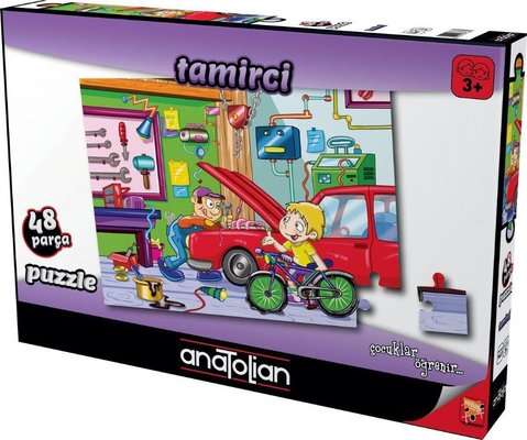 Anatolian 7467 Tamirci 48 Parça Puzzle