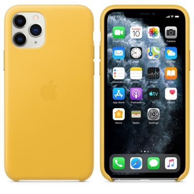 Apple iPhone 11 Pro Leather Case Kılıf MWYA2ZM/A