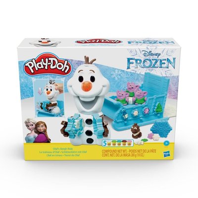 Play-Doh Disney Frozen Olaf'ın Kızağı Oyun Seti