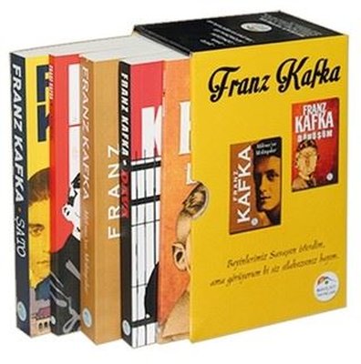 Franz Kafka Seti-5 Kitap Takım Kutulu