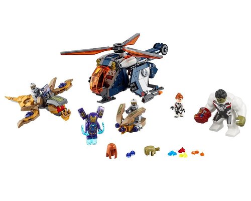 Lego Marvel Avengers Hulk Helikopterle Kurtarma 76144
