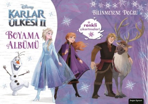 Disney Karlar Ülkesi 2-Boyama Albümü-Bilinmeyene Doğru