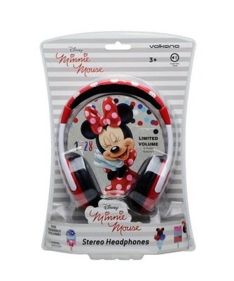 Volkano Lisanslı Disney Minnie Mouse Mini Fare Çocuk Kulaklığı 