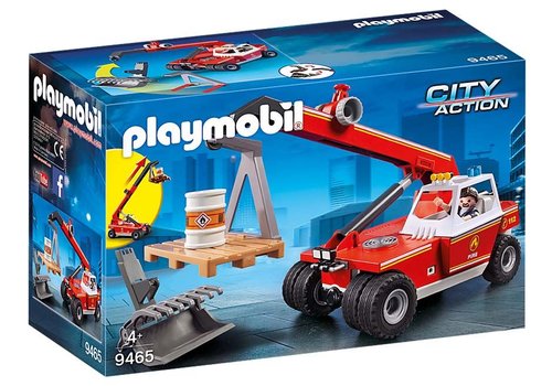 Playmobil 9465 City Fire Crane Set