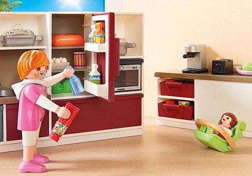 playmobil family kitchen