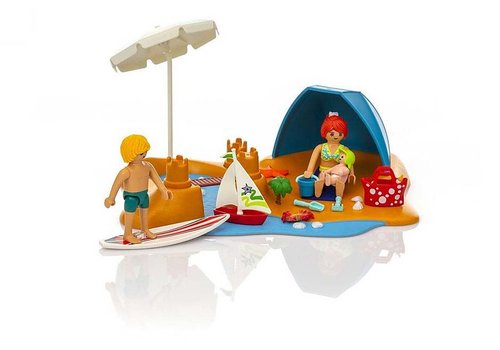 Playmobil 9425 Family Beach Day Oyun Seti