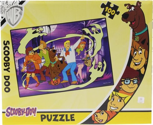 Mabbels Scooby Doo 100 Parça Puzzle 