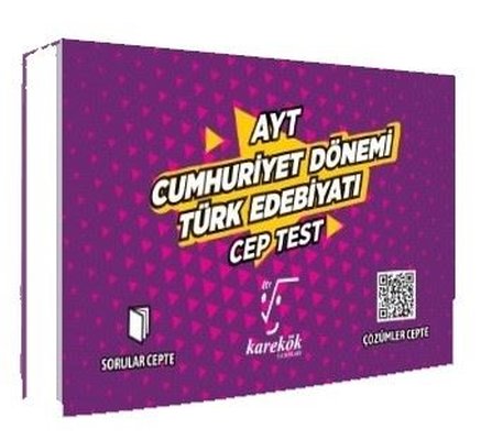 AYT Cumhuriyet Dönemi Türk Edebiyatı Cep Test