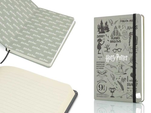 Mabbels Defter - Lastikli Harry Potter 21x13 cm.