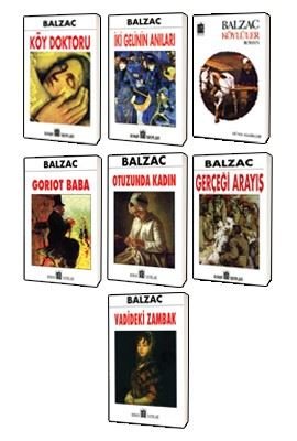 Balzac Klasikleri Seti-7 Kitap Takım
